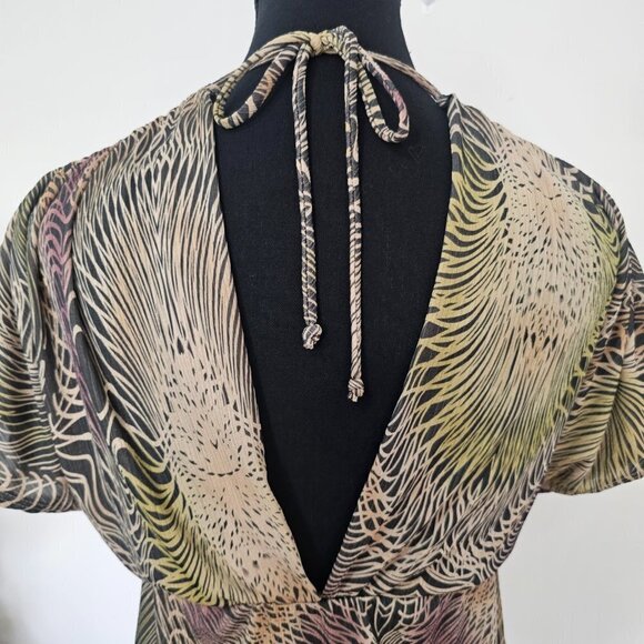 Charlotte Russe Women's V-Neck Flowy Tunic Top, Size Small - Picture 4 of 10